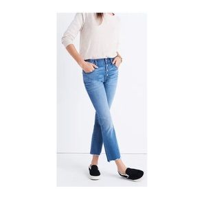Madewell Cali Demi boot cut high waisted jeans